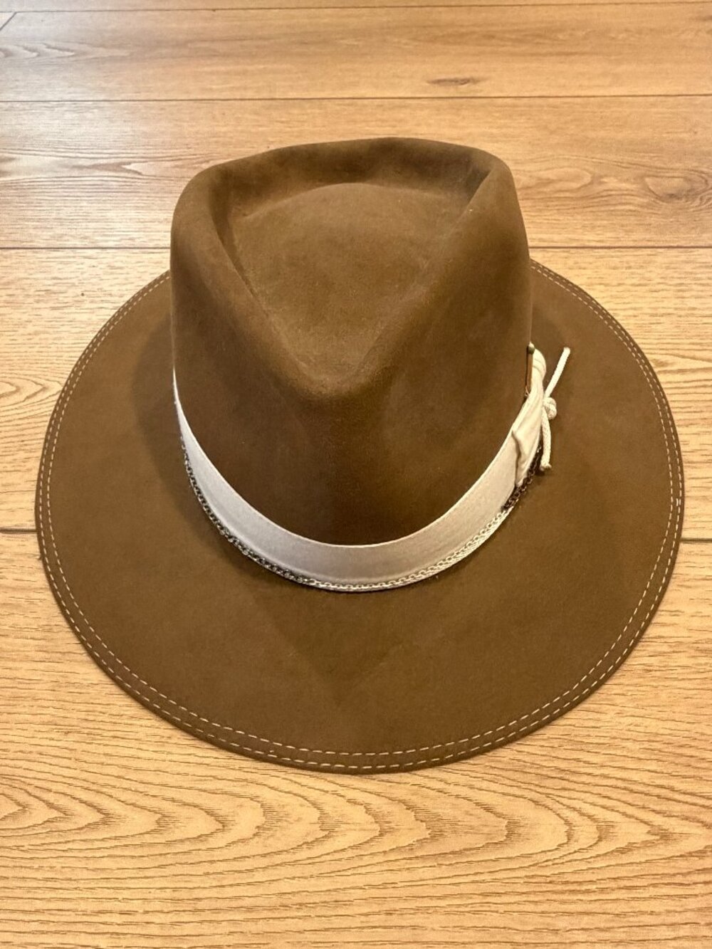 Nick Fouquet beaver felt hat (size 7 ¼ or 7 ⅜ ) - Picture 6 of 6